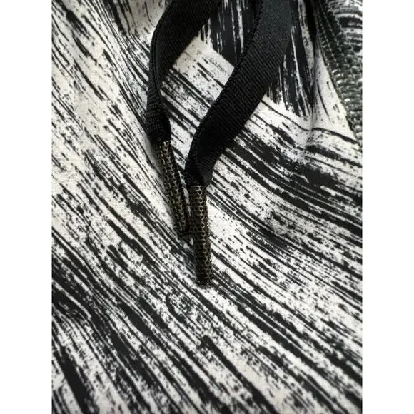 Lululemon Jet Crop *Full-On LuonHeat Wave White BlackSz 4 NWOT - Picture 8 of 10